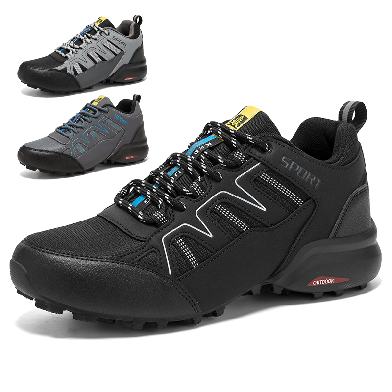 Anti Slip Trail Running Sneakers - Baskets de randonnée imperméables pour hommes,
